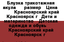 Блузка трикотажная акула 140 размер › Цена ­ 530 - Красноярский край, Красноярск г. Дети и материнство » Детская одежда и обувь   . Красноярский край,Красноярск г.